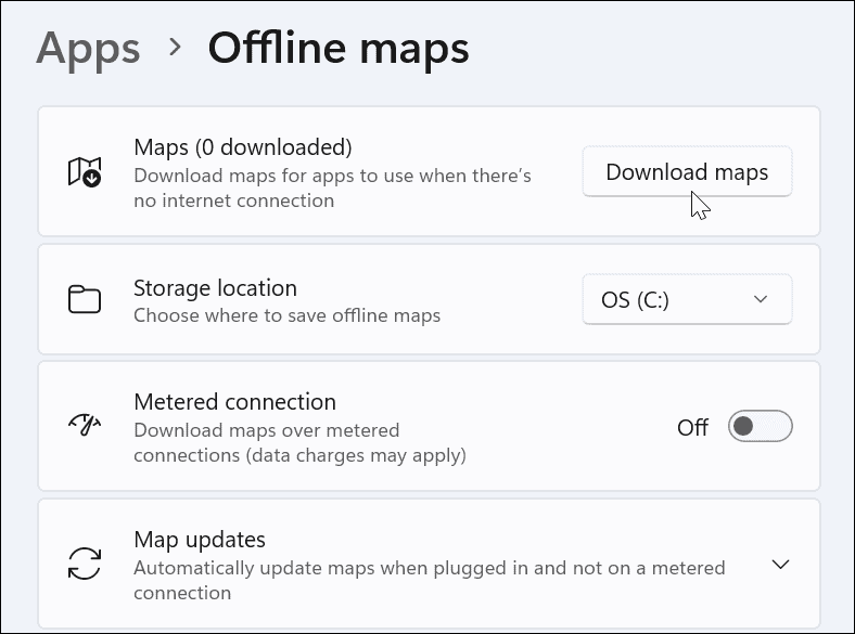 download maps