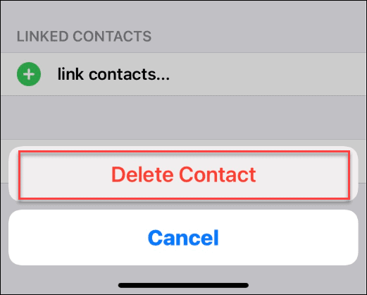 verify Delete Duplicate Contact