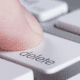 Delete on a keyboard