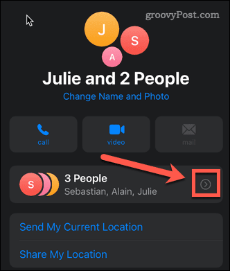 iphone edit contacts