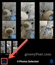 select photos to merge iphone