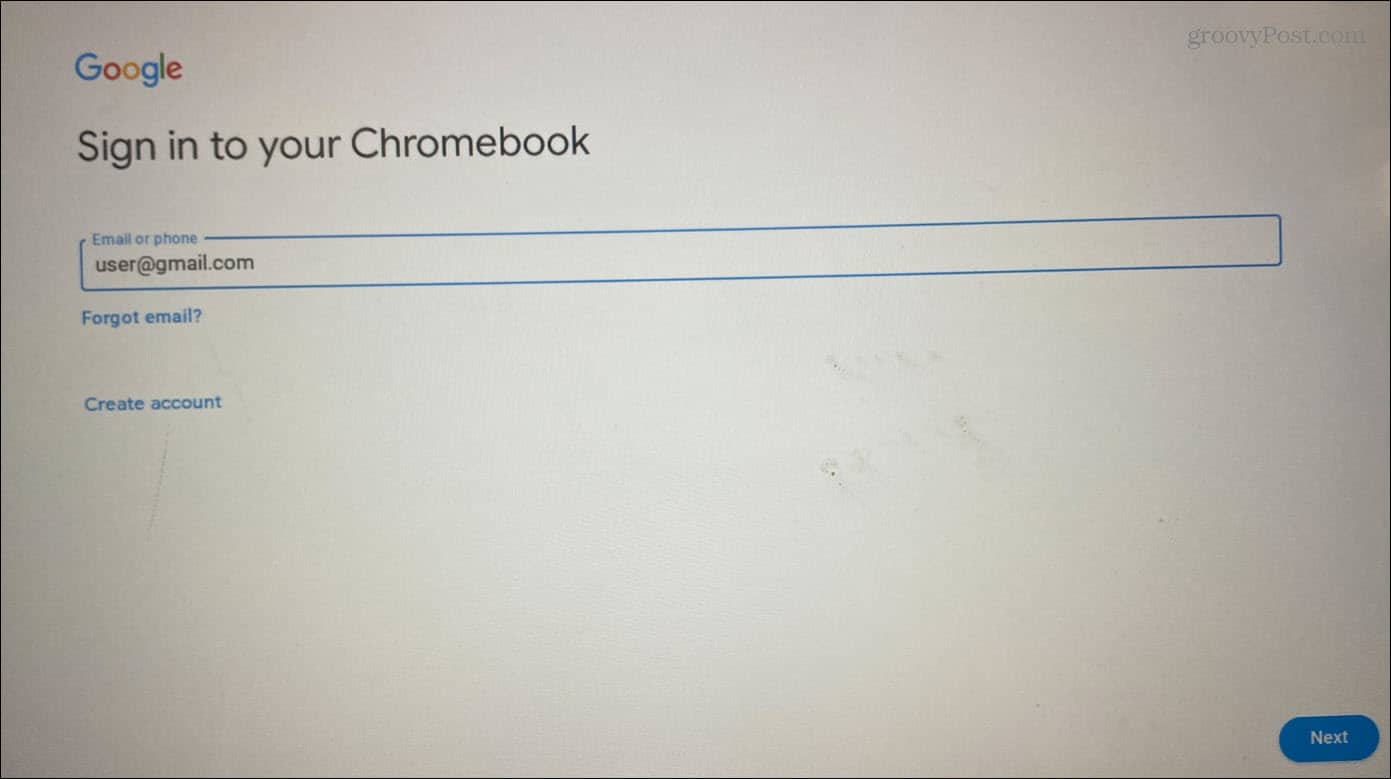 Add a User on Chromebook