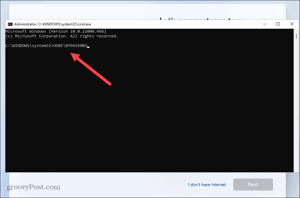 Install Windows 11 Without an Internet Connection