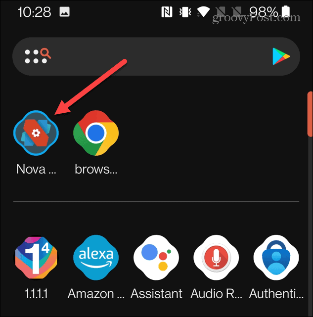 Изменить значки приложений на Android