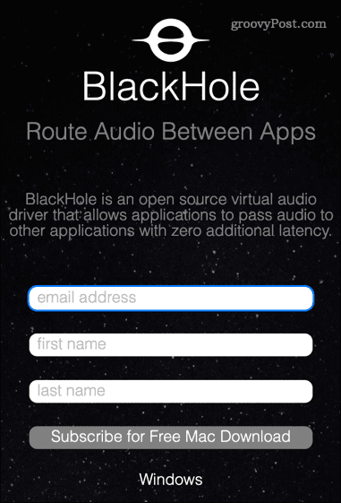 blackhole signup
