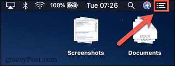 notification center mac