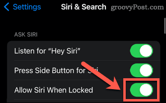 iphone use siri when locked