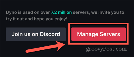 dynobot manage servers