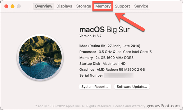 mac memory tab