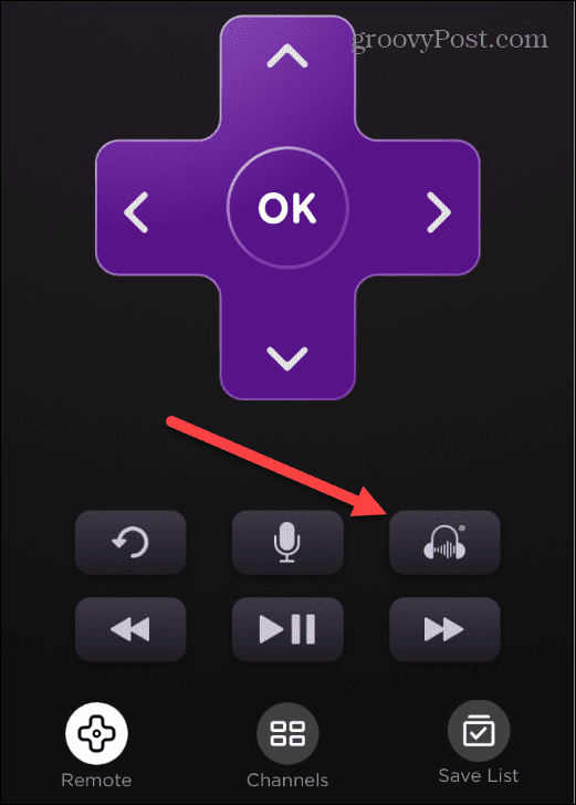 Use Private Listening Mode on Roku
