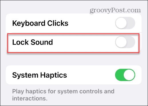 Turn Off Typing Sound on an iPhone
