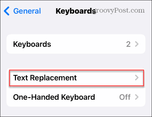 Create Custom Text Shortcuts on iPhone