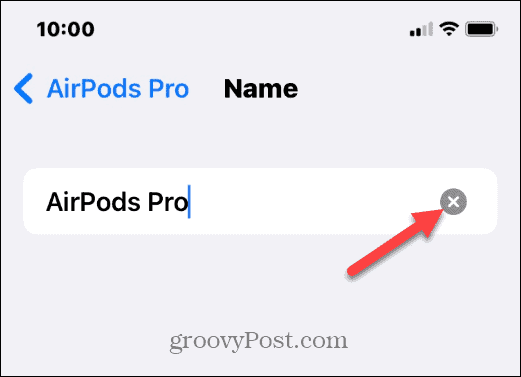Change the Name of Your AirPods