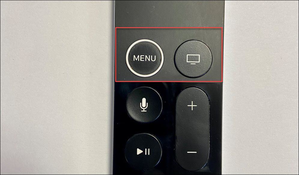 Siri Remote buttons