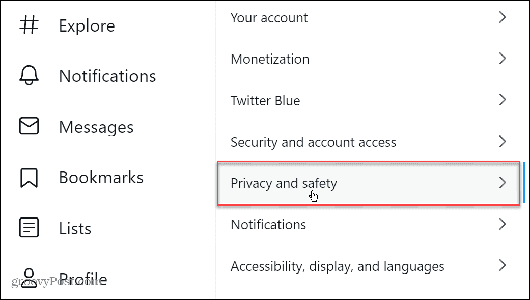 Make Your Twitter Account Private