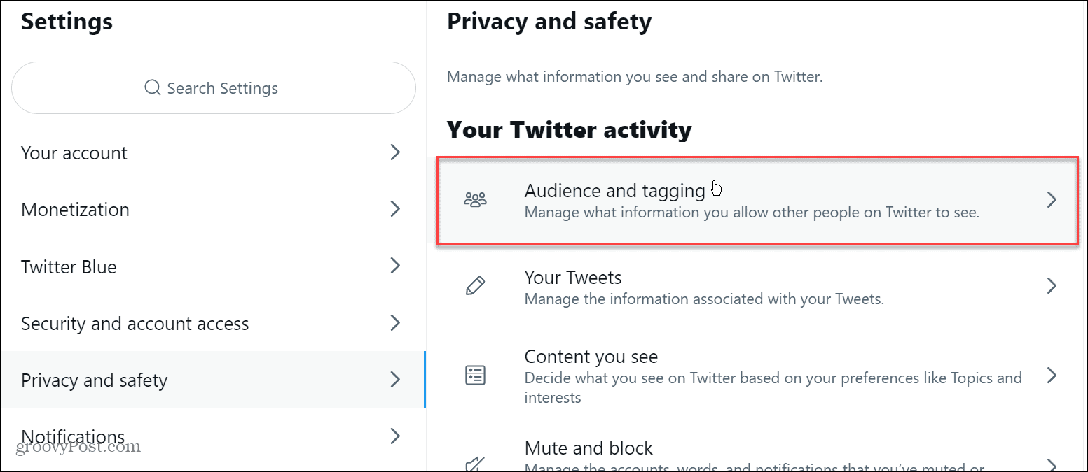 Make Your Twitter Account Private