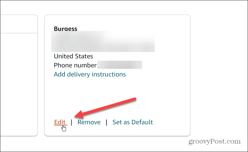 Change Your Shipping Address on Amazon