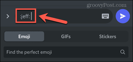 discord mobile emoji shortcut