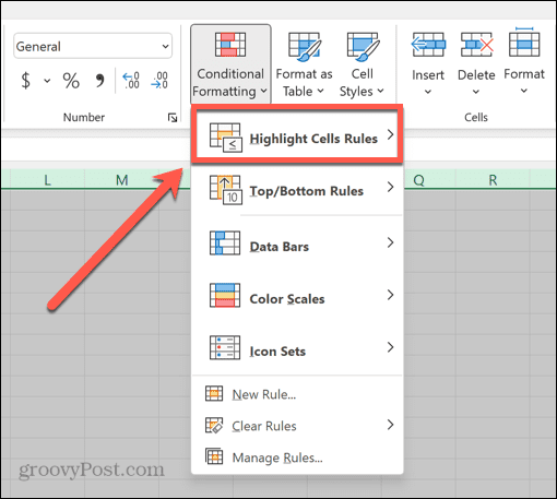 excel highlight cells rules