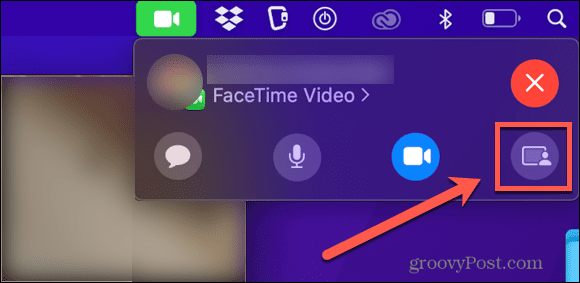 facetime share icon