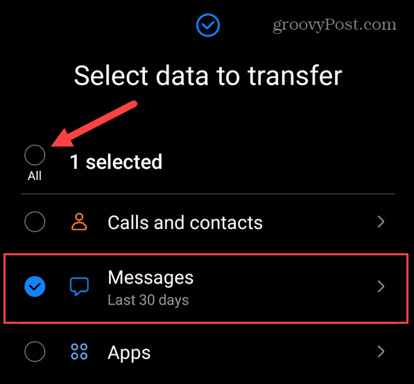 Transfer SMS From Android to iPhone