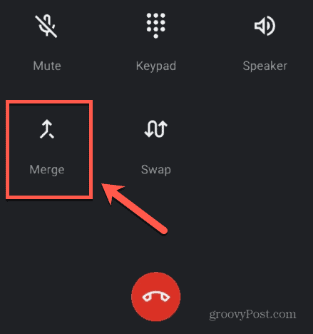 merge calls android