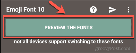 emoji fonts for flipfont preview the fonts