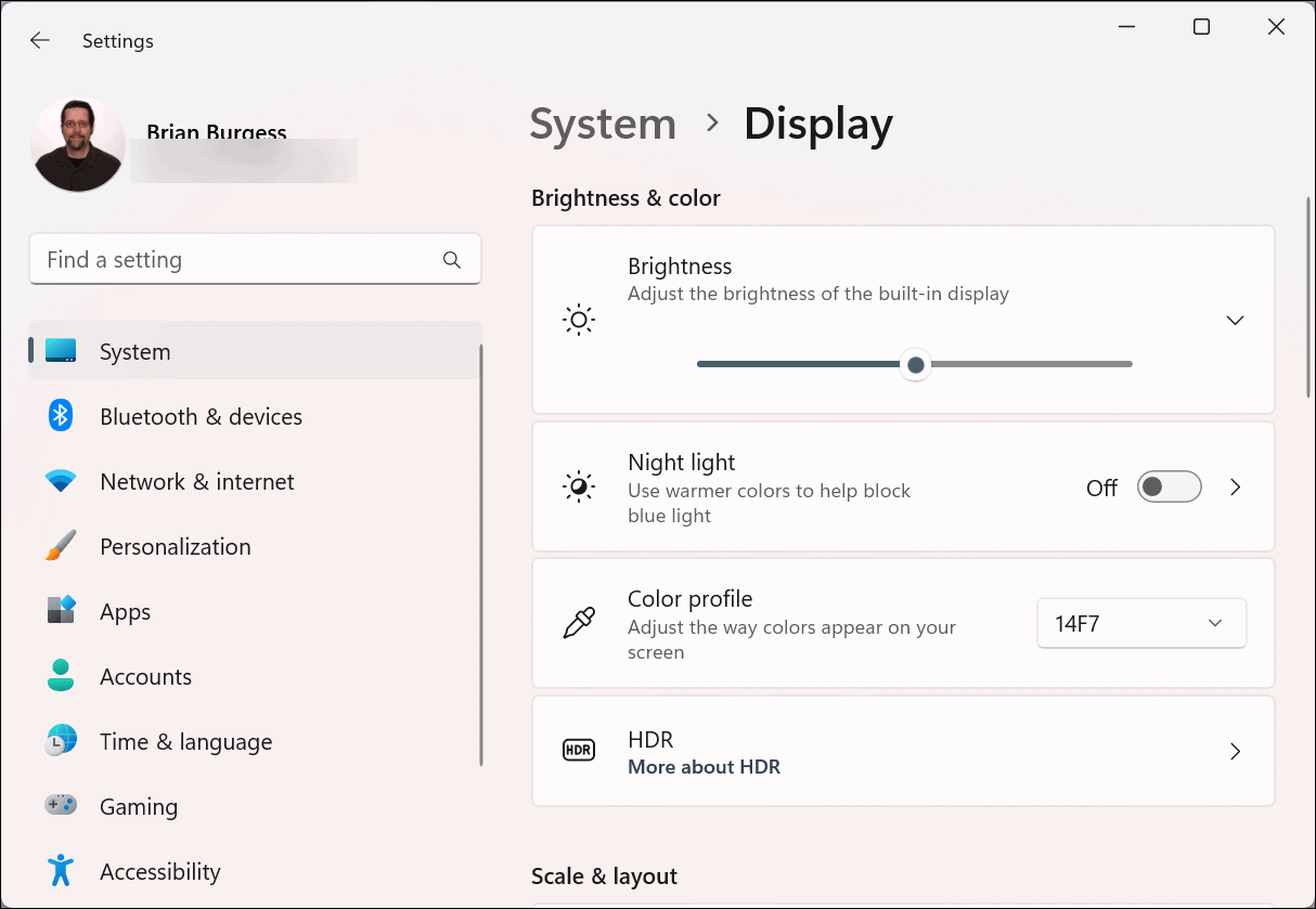Change Screen Resolution on Windows 11