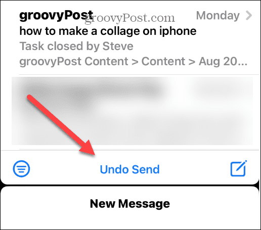 Unsend Email on iPhone or iPad