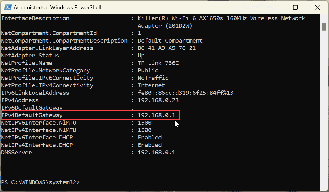 How to Find Your Router IP Address on Windows 11 - 96