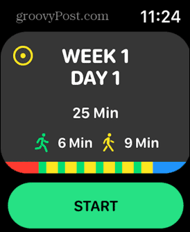 couch to 5k runner apple watch app