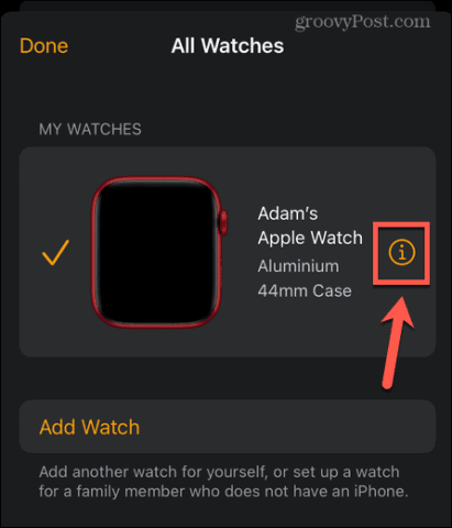 watch app i icon
