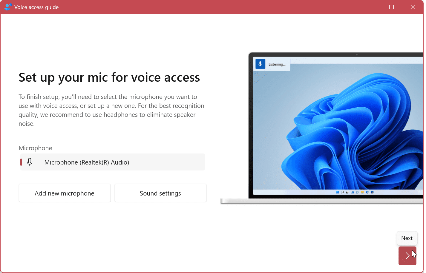 Enable and Use Voice Access on Windows 11