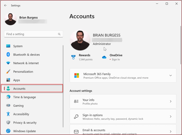 How to Determine User Account Type on Windows 11