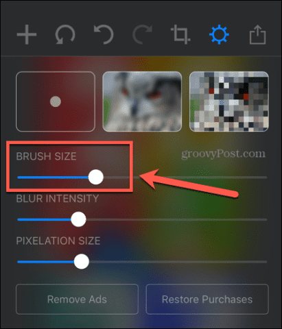 censor app brush size