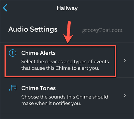 ring chime alerts