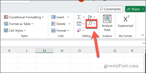 excel find and replace