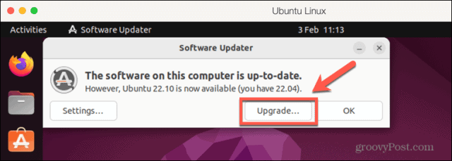 linux upgrade software