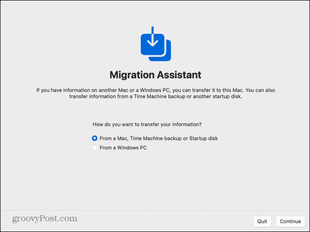migration assistant new mac