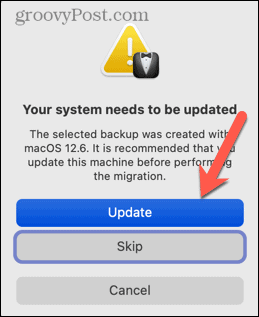 mac update OS