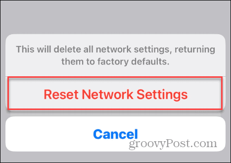 reset all settings on iPhone or iPad
