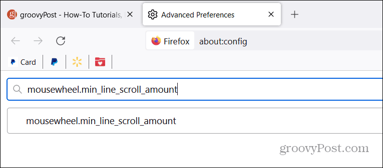 Change Scrolling Speed on Firefox