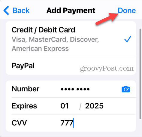 Change Your Apple Account Payment Method